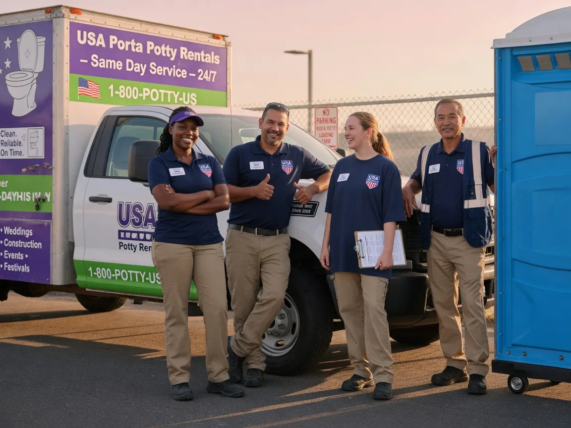 Porta Potty Rental company in Gays, IL